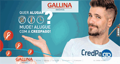 Desktop Screenshot of gallinaimoveis.com.br